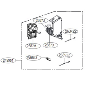 LG PCB assembly, display