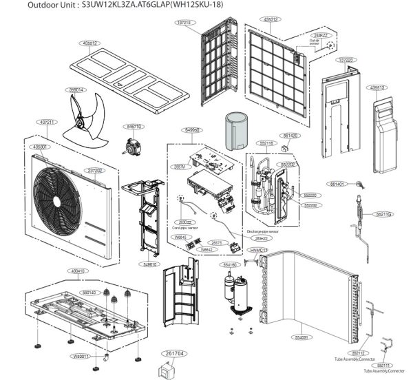 LG Base assembly, outdoor - Image 3