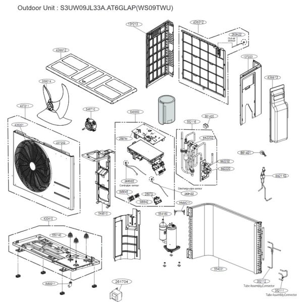 LG Base assembly, outdoor - Image 4