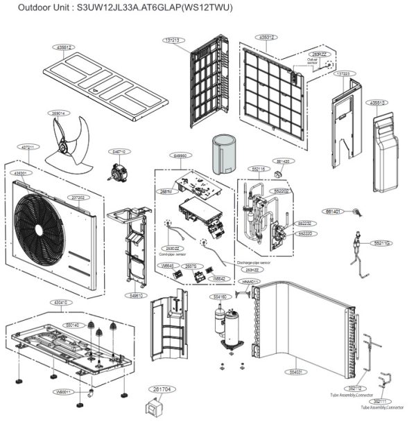 LG Base assembly, outdoor - Image 5
