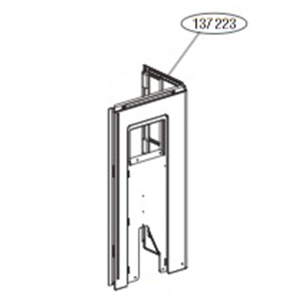 LG Panel assembly, side