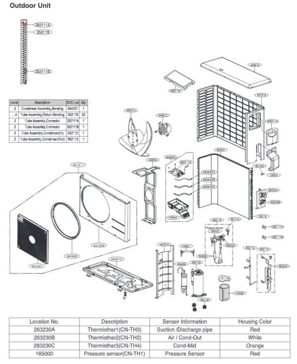 LG Base assembly, outdoor - Image 2