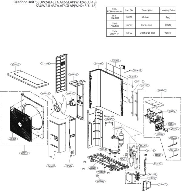 LG Base assembly, outdoor - Image 2